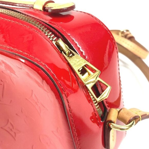 LOUIS VUITTON M90368 MonogramVernis Santa Monica 2WAY Hand Bag Shoulder Bag - Picture 9 of 16